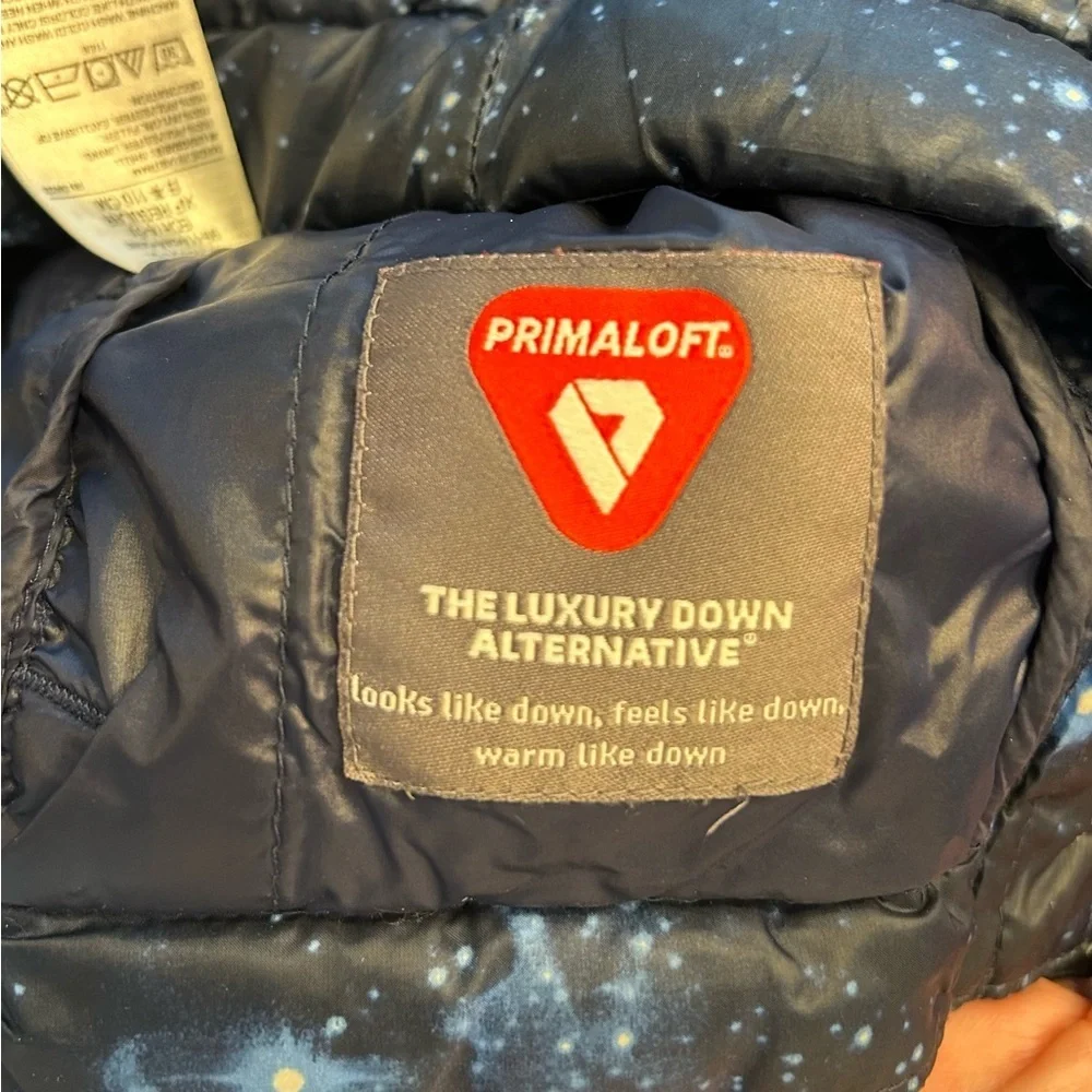 GAP Kids Cosmic Blue Puffer Jacket